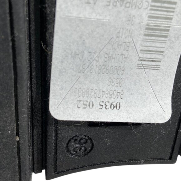 New Alohas Can Can Black Leather Combat Boots - Picture 11 of 15